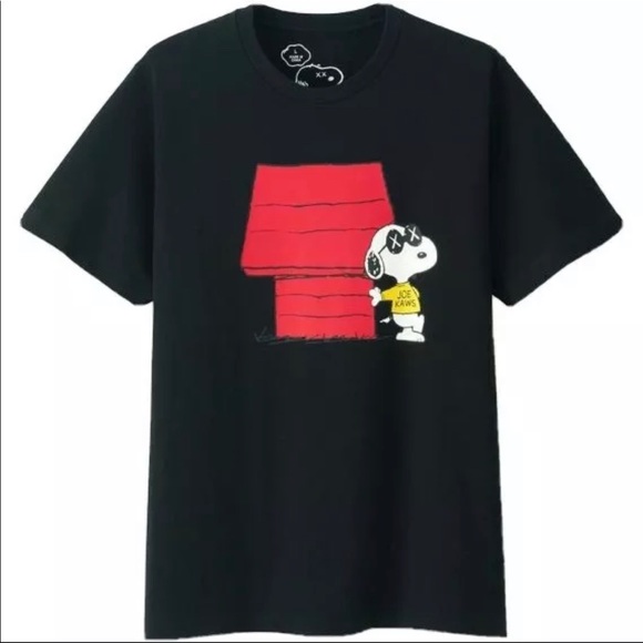 KAWS X Peanuts (Joe Kaws) Uniqlo T- Shirt M - Picture 2 of 2